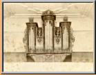 Orgel 1891, Friedrich Goll, Luzern, im Gehäuse von Bossart 1759, mechanisch, Kegelladen, 2P/25 