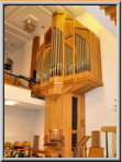 Orgel 1991 am alten Standort in Basel