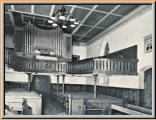 Orgel Metzler, 1948, noch mit alter Empore 