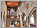 zugemauerter Organistenzugang zur ehemaligen Schwalbennest-Orgel (siehe Geschichte 1531)