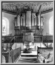 Gehäuse von Walpen 1839, Orgel von Goll 1912, pneumatisch, Taschenladen, 2P/22