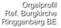 Orgelprofil  Ref. Burgkirche  Ringgenberg BE