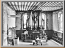 Goll-Orgel 1909, pneumatisch, Transmissionsorgel nach System Wittwer, Bern. 