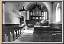 Orgel und Kirchenraum, Zustand ca. 1940