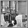Goll-Orgel 1906, Spieltisch zum vorwärtsspielen.