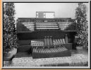 Der Spieltisch nach dem Entwurf von Marcel Dupré steht heute im Orgelmuseum Roche VD