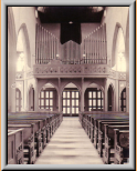 Pneumatische Orgel von Ed. Schäfer mit 44 Registern.