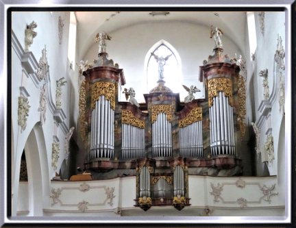 Ueberlingen D, Franziskanerkirche, Orgel Mönch 1958