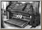 Console de l’orgue Goll de 1917, encore au Locle