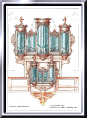 Basilique Notre-Dame, Fribourg, projet Blumenroeder 2017