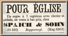 Petite annonce parue dans La Liberté des 24 avril et 1er mai 1885