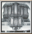 Orgel auf der Chorempore von Joh. Konrad Speisegger 1749 mit Rückpositiv von Samson Scherrer 1774 (Foto 1888).