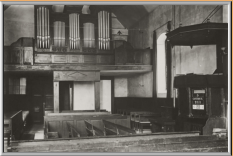 Orgue Merklin 1872, renconstruit par Tschanun en 1898 (II/11)