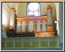 vue de l'orgue avant la rénovation de l'église en 2012