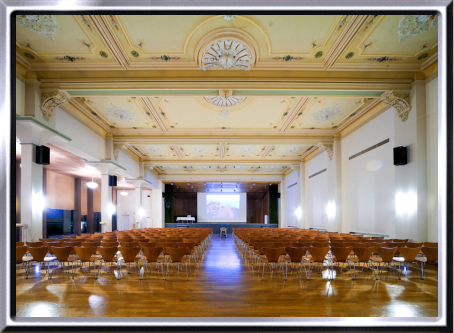 St. Moritz, Hotel Laudinella Konzertsaal, Truhenorgel Ott Göttingen, ca. 1960