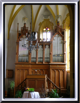 S-Chanf GR, Ref. Kirche, Orgelbau Felsberg, 1904, 2P/12