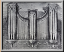 Mooser-Orgel am früheren Standort in der Ref. Kiche in Schüpfen BE