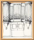 l'ancien orgue, construit par J,F, Brossard en 1819