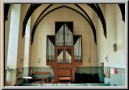 Zustand der Orgel im Chorraum der Franz. Kirche in Bern