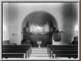 Orgel im Chor der Ref. Kirche Dägerlen ZH; 1944, Kuhn AG, Männedorf, 2P/12