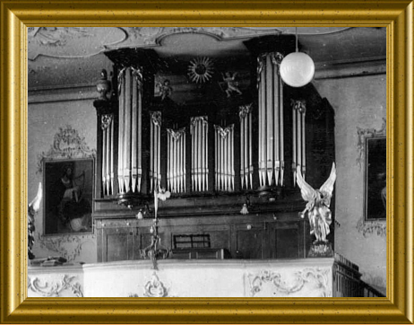 Goll-Orgel 1888 im Gehäuse von Kiene, 1842