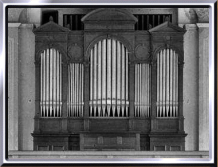 Orgel Klingler 1892/Goll 1920 am ursprünglichen Standort in der ref. Kirche Kreuzlingen-Egelshofen TG