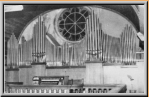 Orgel 1952, Friedrich Goll (Rudolf Ziegler-Heberlein), pneumatique, sommiers à cônes, 2P/19