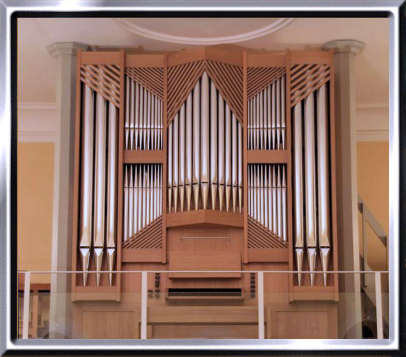Dörflingen SH, Ref. Kirche, Orgel 2007, Erwin Erni, Stans, 2P/14