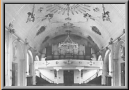 Orgel vor der Kirchenrenovierung 1974; Bild: Kant. Denkmalpflege Solothurn
