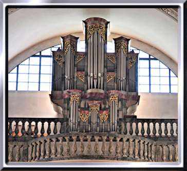Galgenen SZ, Kath. Kirche St. Martin, Orgel 1983, Metzler AG, Dietikon, 2P/23.