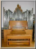 Multiplex-Orgel von Maag 1973 (2015 abgebaut).