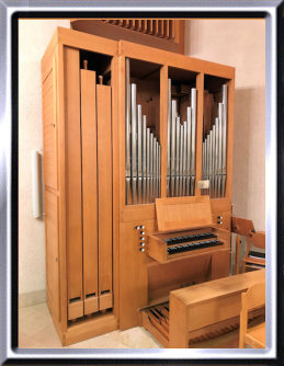 Kreuzlingen TG, Neuapostolische Kirche, Orgel Eugen Hauser 1979