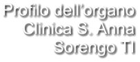 Profilo dell’organo Clinica S. Anna Sorengo TI