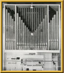 Orgel und Spieltisch 1963