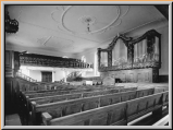 Orgel 1927, Raumansicht, im Hintergrund links die Westempore