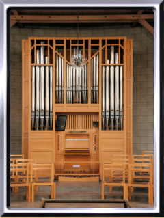 Affoltern am Albis ZH, Kath. Kirche St. Josef, Orgelbauer Peter Ebell, Kappel am Albis, 2P/18