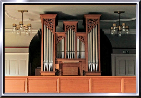 Glattfelden ZH, Ref. Kirche, Orgel 1977