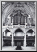 Orgel 1925, pneumatisch, Taschenladen, 2P/33, Goll & Cie, Luzern.