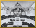 Orgel 1908, pneumatisch, Membranladen, 3P/33, Carl Theodor Kuhn, Männedorf. Foto: Orgel noch in der Ref. Kirche vor der Versetzung.