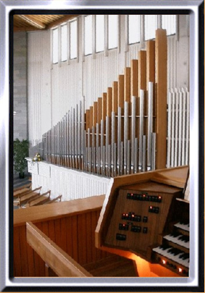 Orgel und Spieltisch 1985