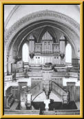 Orgel 1909, pneumatisch, Membranladen, 3P/35, Carl Theodor Kuhn, Männedorf. 