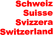 Schweiz Suisse Svizzera Switzerland